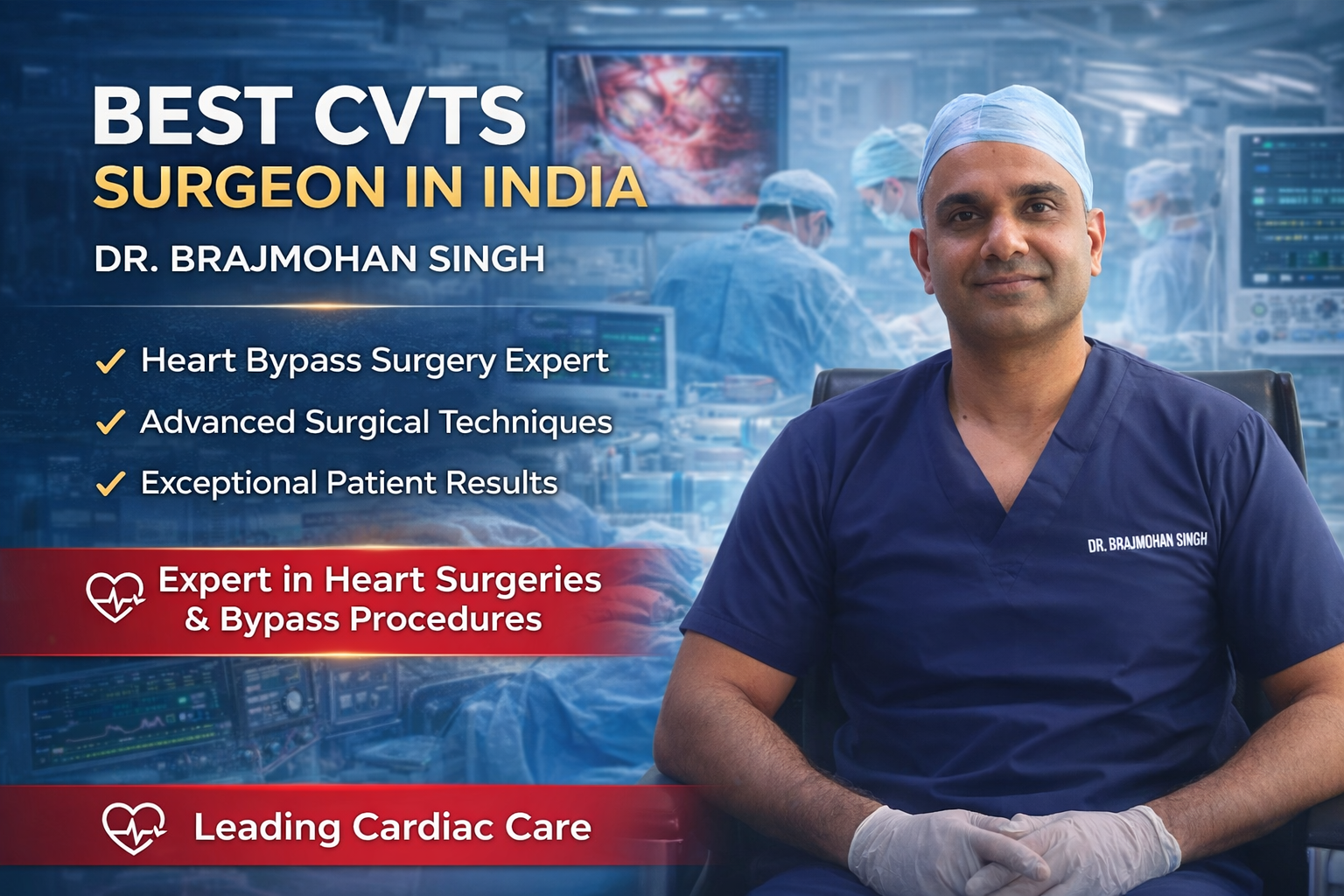 Best CVTS Surgeon in India