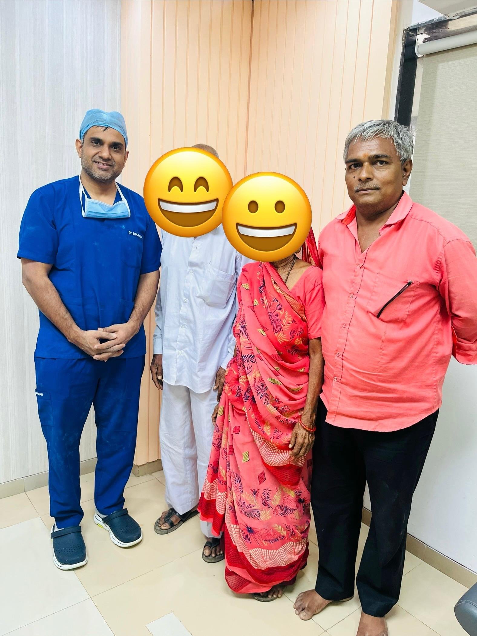All of Three Family members operated by Dr. Brajmohan Singh