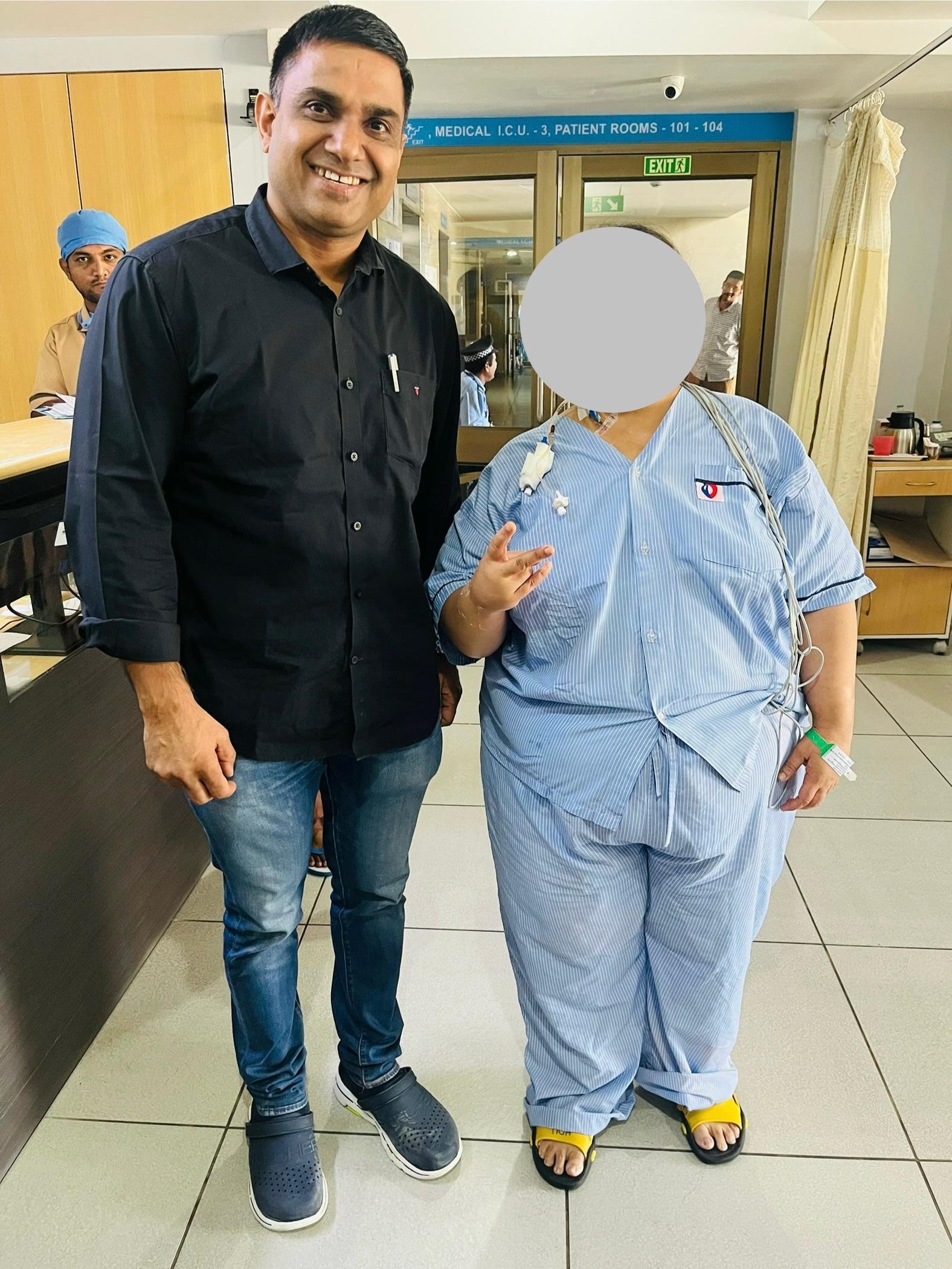 International Patient operated for MICS 